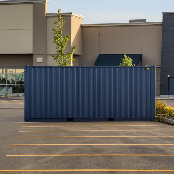 you can access your items stored in the commercial storage containers at any time during our operating hours